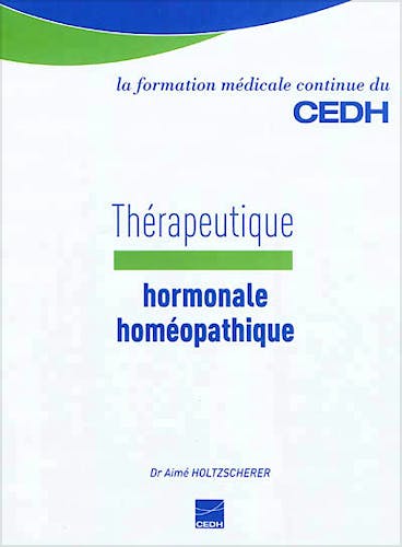 Portada del libro 9782915668612 Therapeutique Hormonale Homeopathique