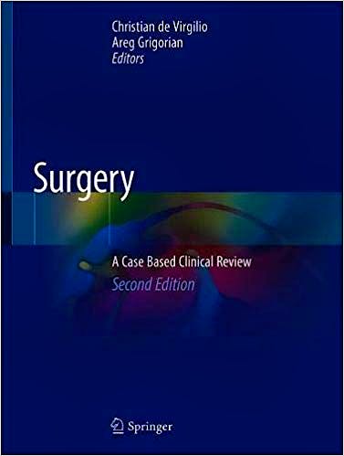 Portada del libro 9783030053864 Surgery. A Case Based Clinical Review