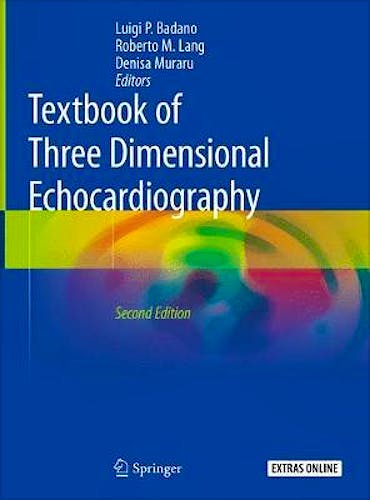 Portada del libro 9783030140304 Textbook of Three Dimensional Echocardiography + Extras Online