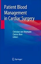 Patient Blood Management in Cardiac Surgery