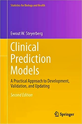 Portada del libro 9783030163983 	Clinical Prediction Mode. 	A Practical Approach to Development, Validation, and Updating