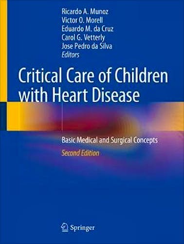 Portada del libro 9783030218720 Critical Care of Children with Heart Disease. Basic Medical and Surgical Concepts