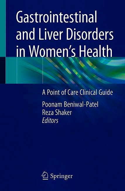 Portada del libro 9783030256258 Gastrointestinal and Liver Disorders in Women’s Health. A Point of Care Clinical Guide