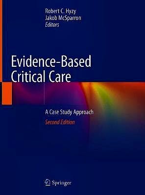 Portada del libro 9783030267094 Evidence-Based Critical Care. A Case Study Approach