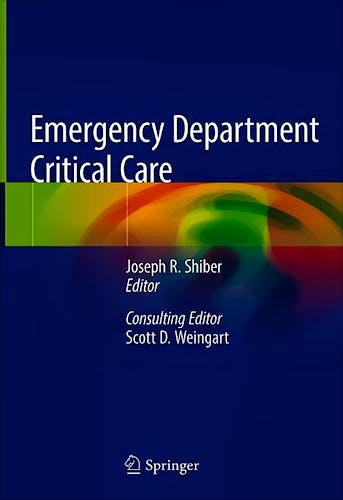 Portada del libro 9783030287924 Emergency Department Critical Care