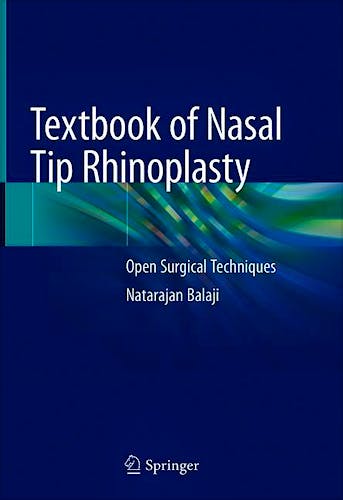 Portada del libro 9783030481568 Textbook of Nasal Tip Rhinoplasty. Open Surgical Techniques