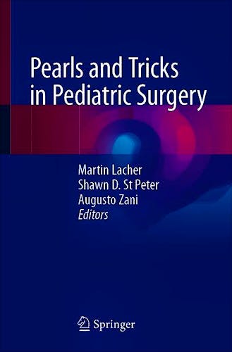 Portada del libro 9783030510664 Pearls and Tricks in Pediatric Surgery
