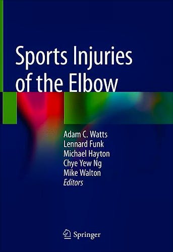 Portada del libro 9783030523787 Sports Injuries of the Elbow