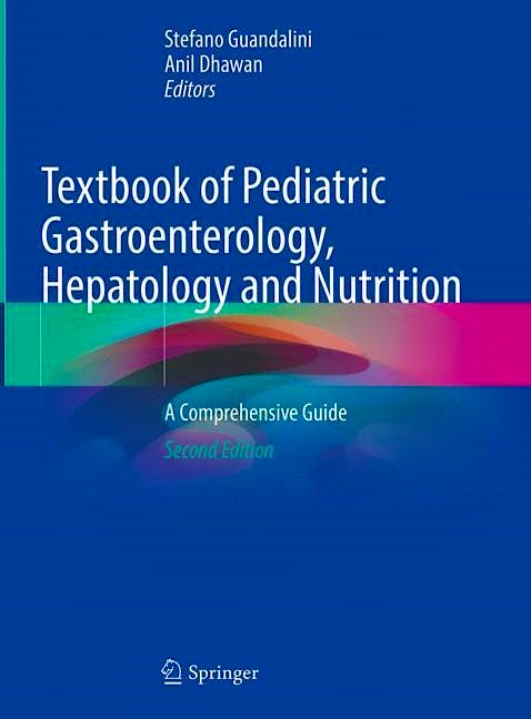 Portada del libro 9783030800673 Textbook of Pediatric Gastroenterology, Hepatology and Nutrition. A Comprehensive Guide