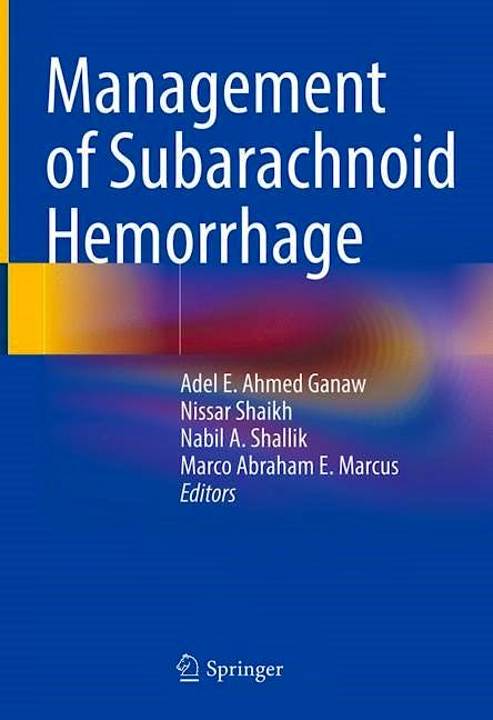 Portada del libro 9783030813321 Management of Subarachnoid Hemorrhage