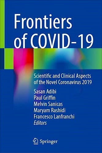 Portada del libro 9783031080449 Frontiers of COVID-19. Scientific and Clinical Aspects of the Novel Coronavirus 2019