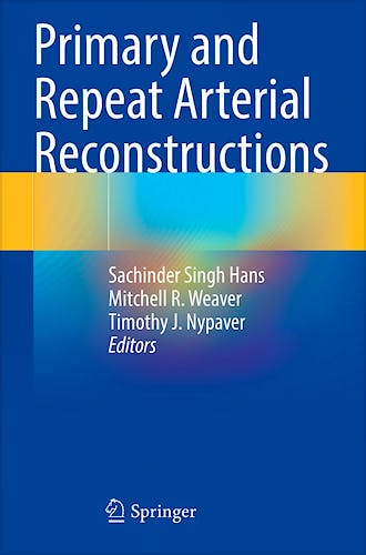 Portada del libro 9783031138997 Primary and Repeat Arterial Reconstructions