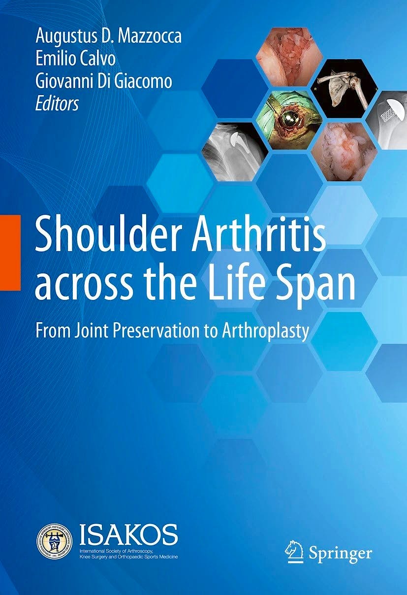 Portada del libro 9783031332975 Shoulder Arthritis across the Life Span. From Joint Preservation to Arthroplasty