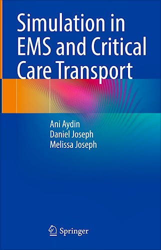 Portada del libro 9783031400896 Simulation in EMS and Critical Care Transport