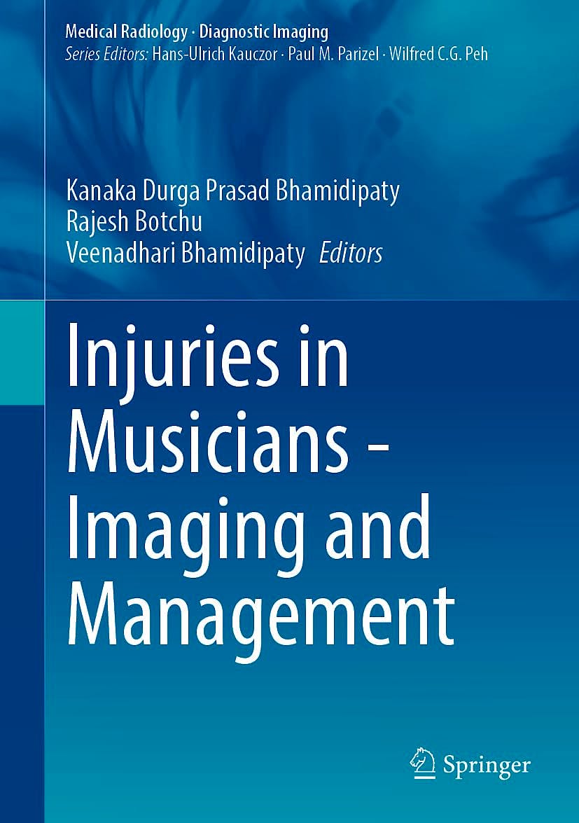 Portada del libro 9783032143648 Injuries In Musicians. Imaging and Management