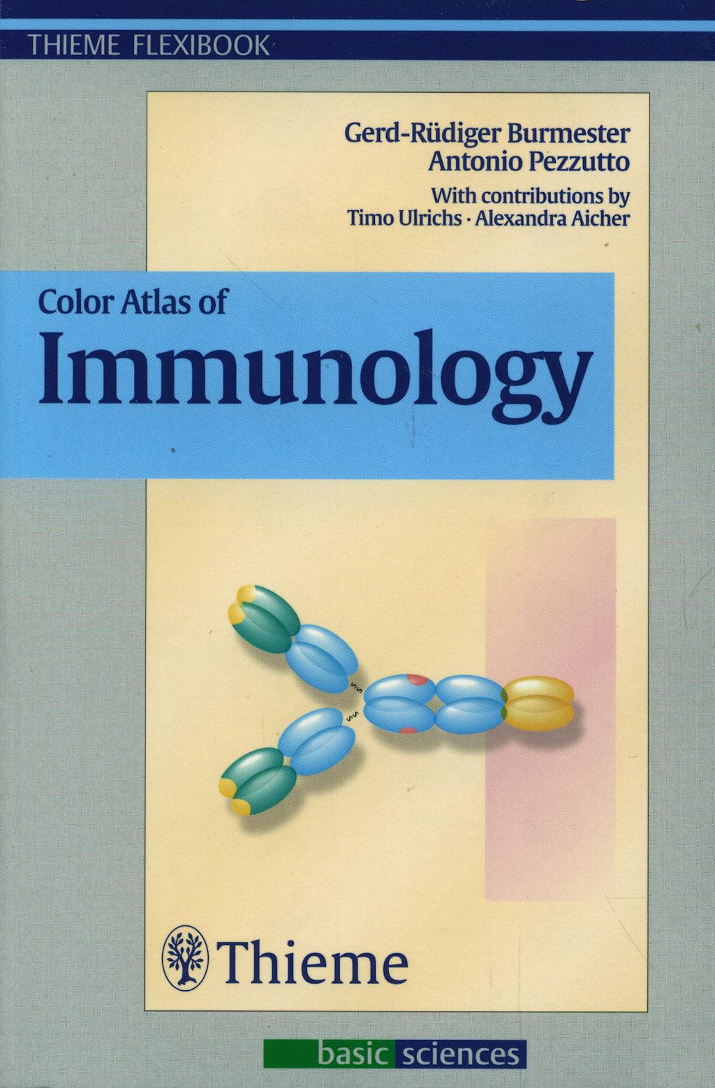 Portada del libro 9783131267412 Color Atlas of Immunology
