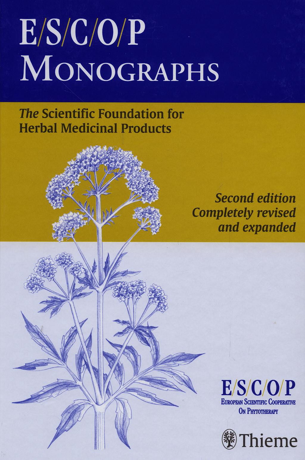 Portada del libro 9783131294210 ESCOP Monographs. The Scientific Foundation for Herbal Medicinal Products