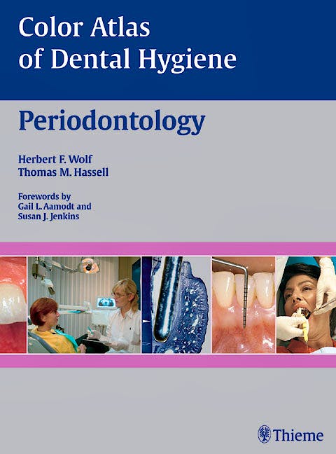 Portada del libro 9783131417619 Color Atlas of Dental Hygiene. Periodontology