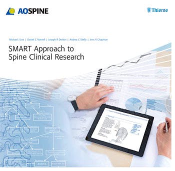 Portada del libro 9783131750617 Smart Approach to Spine Clinical Research