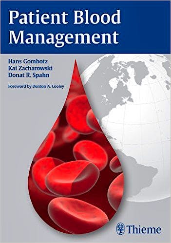 Portada del libro 9783132004412 Patient Blood Management
