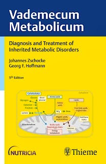 Portada del libro 9783132435513 Vademecum Metabolicum. Diagnosis and Treatment of Inherited Metabolism Disorders