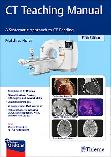 Portada del libro 9783132442634 CT Teaching Manual. A Systematic Approach to CT Reading