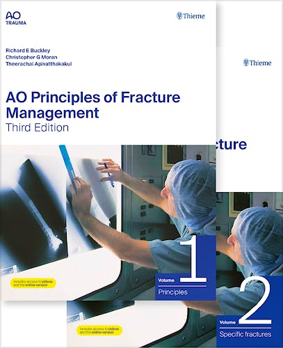 Portada del libro 9783132444737 AO Principles of Fracture Management (2 Volume Set)