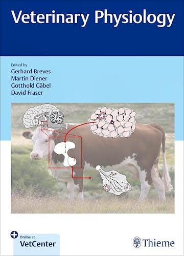 Portada del libro 9783132451704 Veterinary Physiology