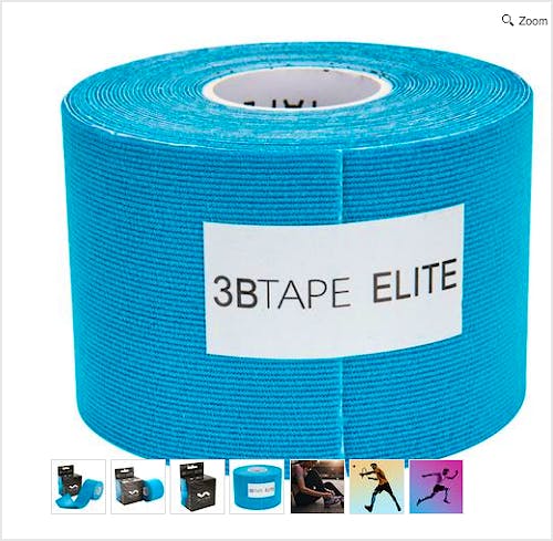 3B Tape Elite Azul, Rollo de 5 cm. x 5 m.