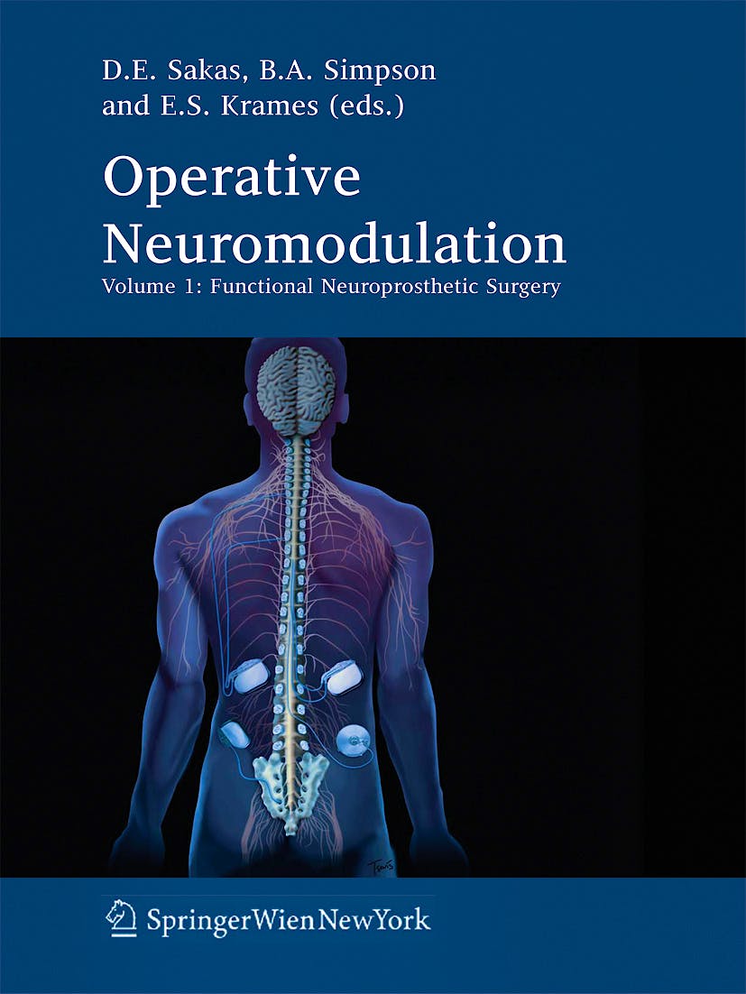 Portada del libro 9783211330784 Operative Neuromodulation, Volume 1: Functional Neuroprosthetic Surgery. an Introduction