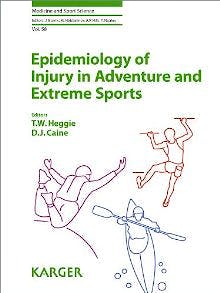 Portada del libro 9783318021646 Epidemiology of Injury in Adventure and Extreme Sports (Medicine and Sport Science, Vol. 58)