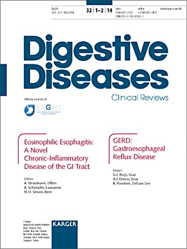 Portada del libro 9783318025941 Eosinophilic Esophagitis: A Novel Chronic-Inflammatory Disease of the Gi Tract/ Gerd: Gastroesophageal Reflux Disease. Falk Symposium 189, Graz…