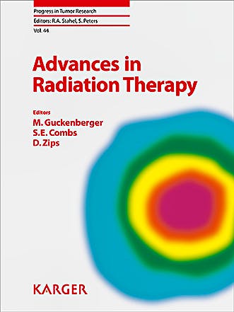 Portada del libro 9783318063615 Advances in Radiation Therapy