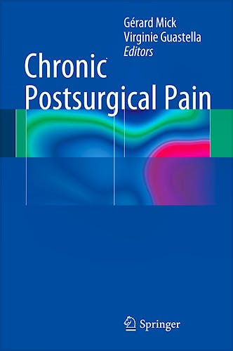Portada del libro 9783319043210 Chronic Postsurgical Pain