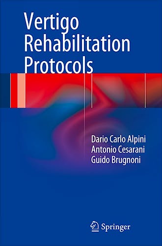Portada del libro 9783319054810 Vertigo Rehabilitation Protocols