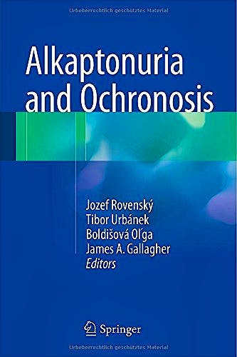 Portada del libro 9783319151076 Alkaptonuria and Ochronosis
