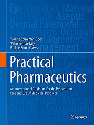 Portada del libro 9783319158136 Practical Pharmaceutics. an International Guideline for the Preparation, Care and Use of Medicinal Products
