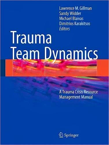 Portada del libro 9783319165851 Trauma Team Dynamics. a Trauma Crisis Resource Management Manual