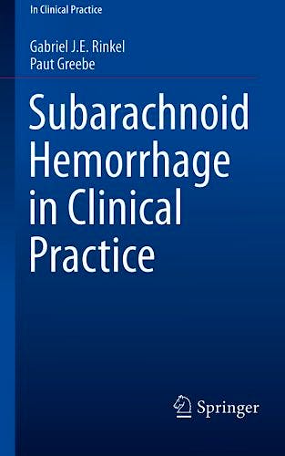 Portada del libro 9783319178394 Subarachnoid Hemorrhage in Clinical Practice