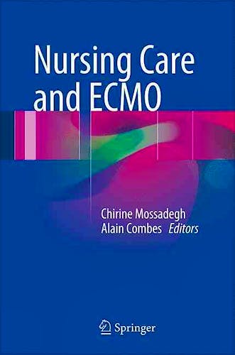 Portada del libro 9783319201009 Nursing Care and Ecmo