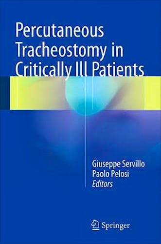 Portada del libro 9783319222998 Percutaneous Tracheostomy in Critically Ill Patients