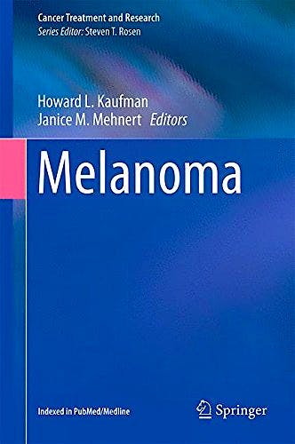 Portada del libro 9783319225388 Melanoma (Cancer Treatment and Research)