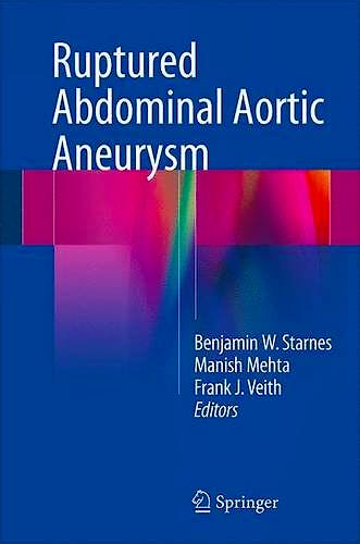 Portada del libro 9783319238432 Ruptured Abdominal Aortic Aneurysm