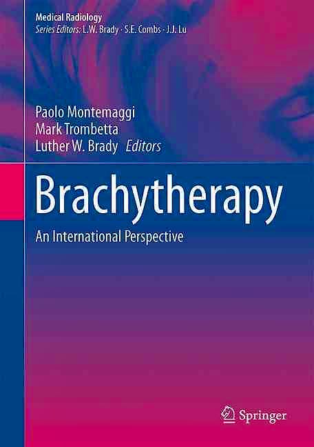 Portada del libro 9783319267890 Brachytherapy. An International Perspective