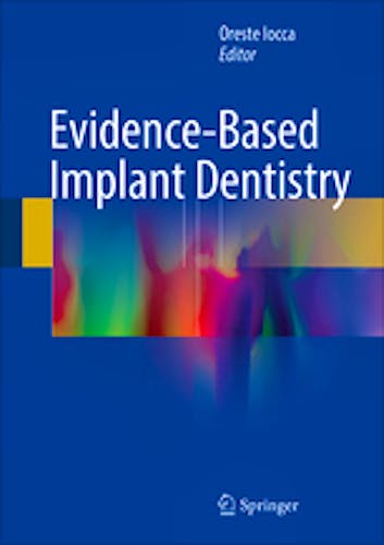 Portada del libro 9783319268705 Evidence-Based Implant Dentistry