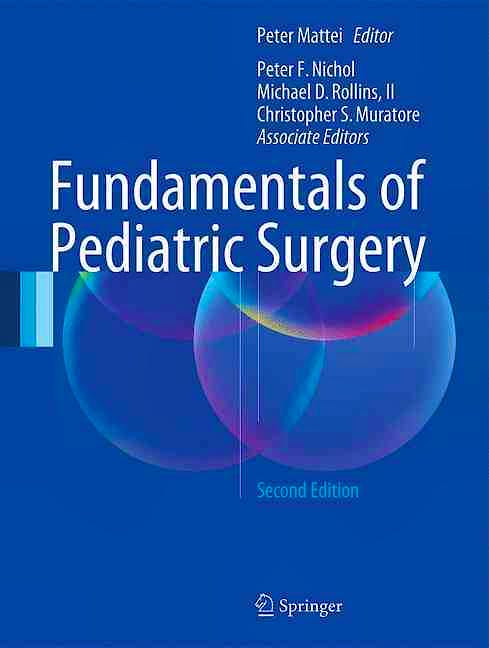 Portada del libro 9783319274416 Fundamentals of Pediatric Surgery