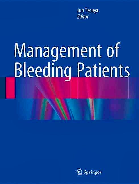 Portada del libro 9783319307244 Management of Bleeding Patients