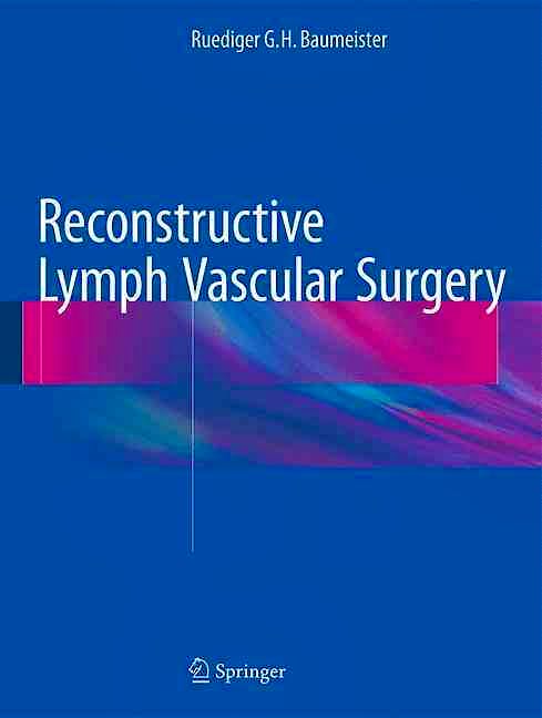 Portada del libro 9783319316451 Reconstructive Lymph Vascular Surgery