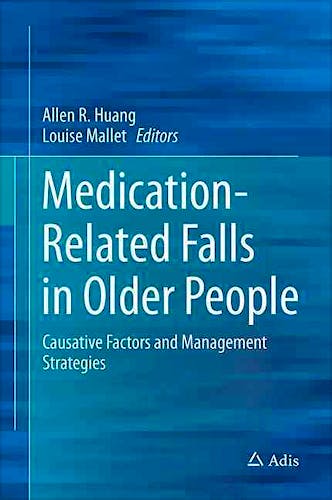Portada del libro 9783319323022 Medication-Related Falls in Older People. Causative Factors and Management Strategies