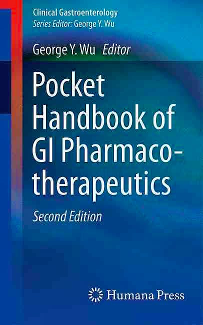 Portada del libro 9783319333151 Pocket Handbook of Gi Pharmaco-Therapeutics (Clinical Gastroenterology)